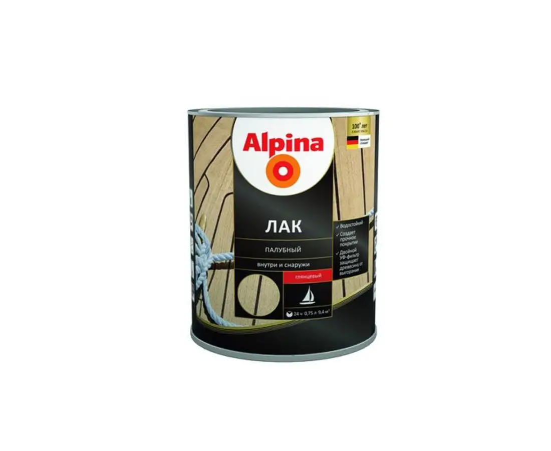 იახტის ლაქი AX BY AP Decklack პრიალა 2,5ლ — ლაქი